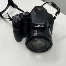 Camera 60X zoom LUMIX Fz80 4K + add 64GB + bag