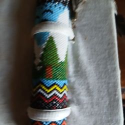 Indigenous Made By Me Beaded Rattles