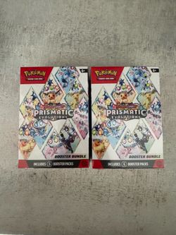 Pokemon Prismatic evolution booster bundle