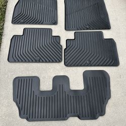 OEM Kia Telluride All Weather Floor Mats
