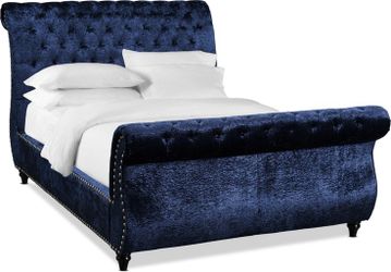 Bed frame with base board for mattress