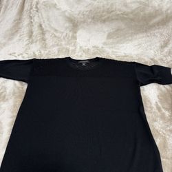 Express Black Knit Blouse
