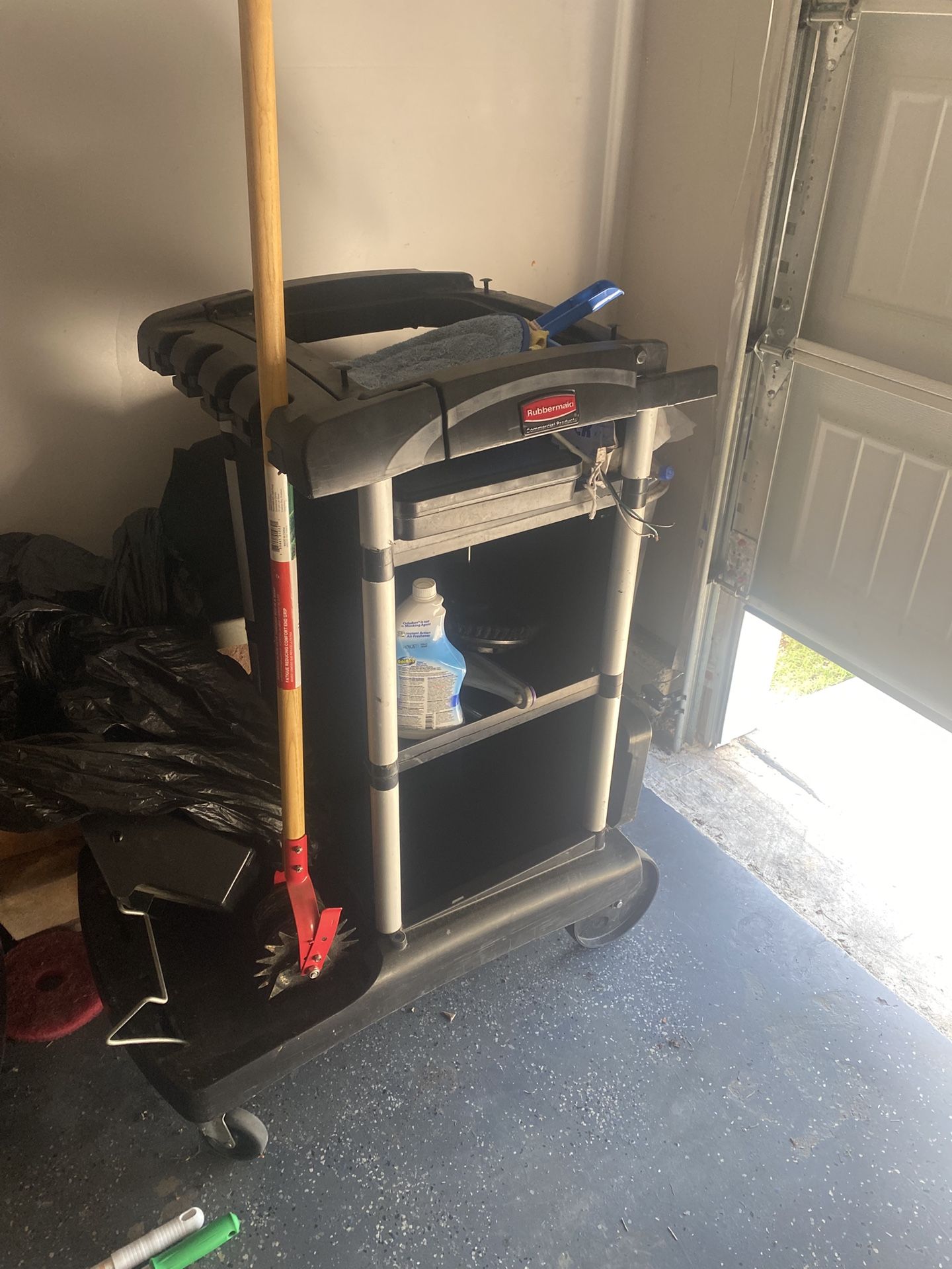 Janitor Cleaning Cart