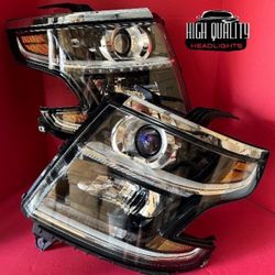 Chevy Tahoe 2015. 2020 Headlights.