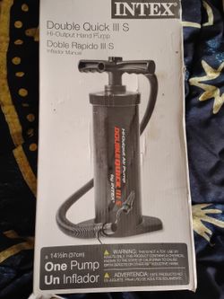 INTEX HI- OUTPUT HAND PUMP 