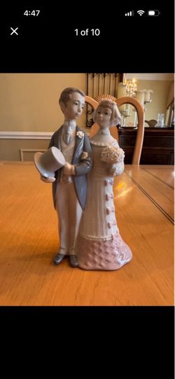 Lladro Porcelain Wedding Figurine #4808