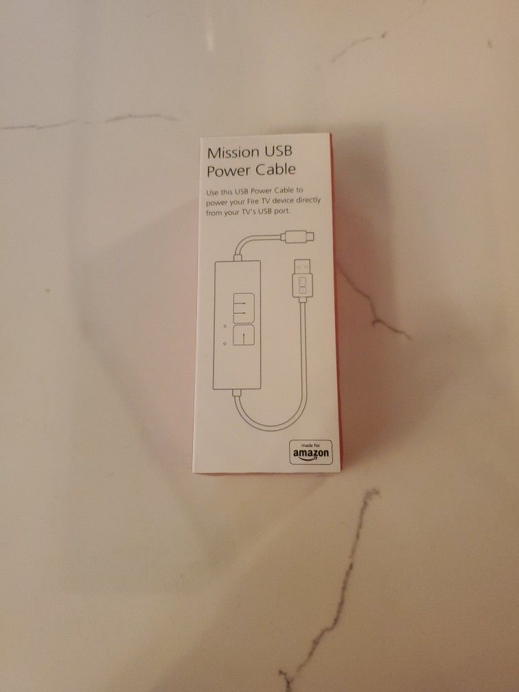 Mission USB Power Cable For Fire TV