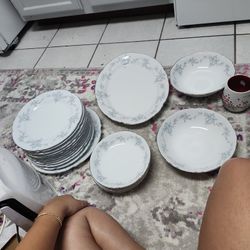 Vtg MIKASA FINE CHINA BARBIZON 2989 