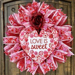 Valentine’s Day Wreath, Heart Wreath