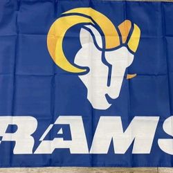 Rams Flag 5ftx3ft $25 Firm On Price