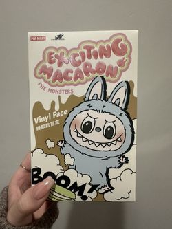 Unopened Exciting Macaron Labubu