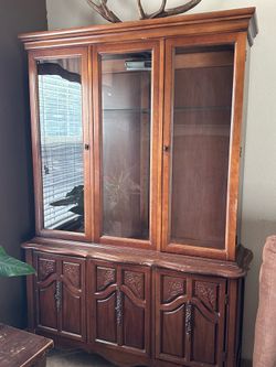 Cabinet with glass doors