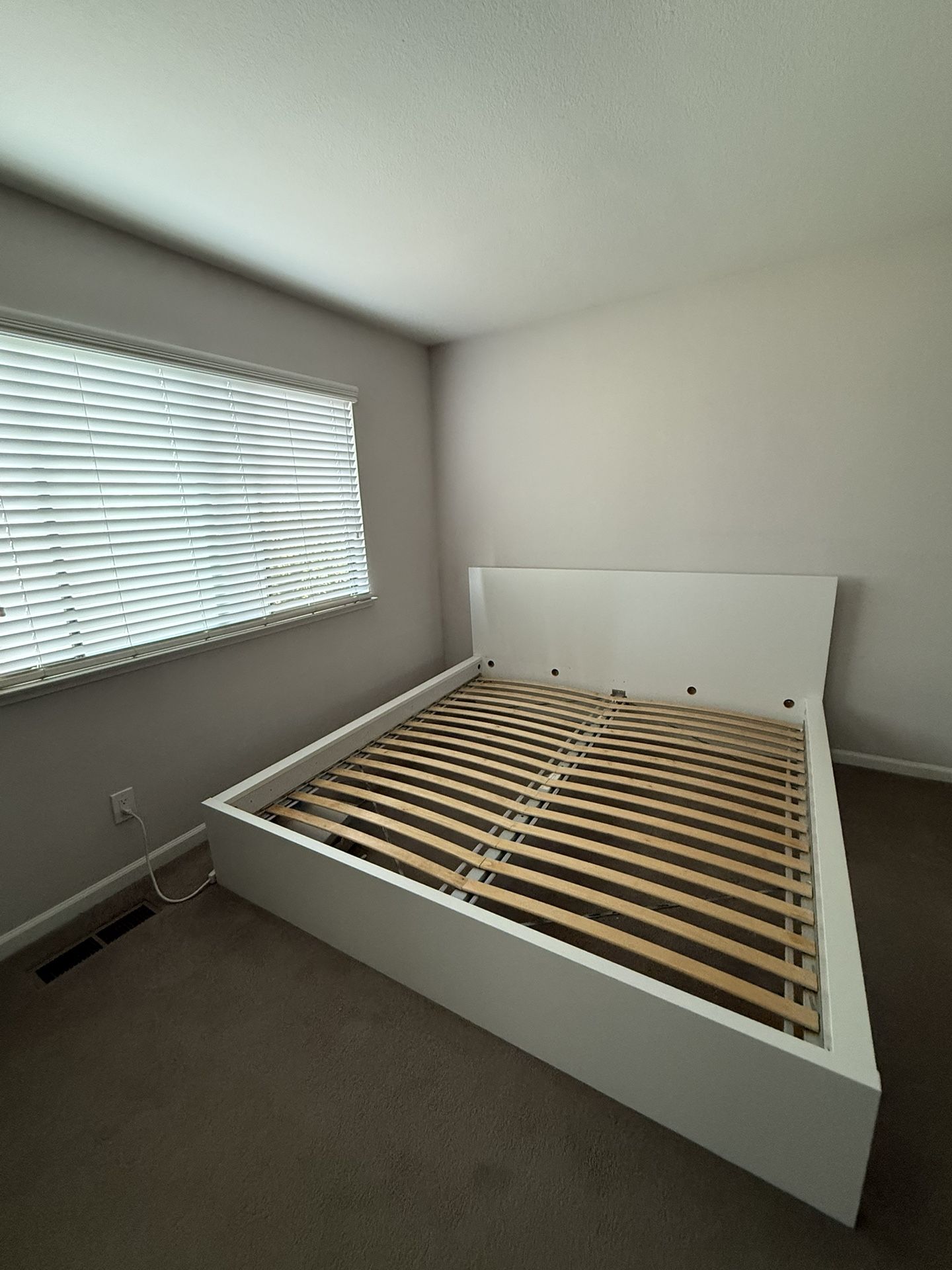 King White Bed Frame