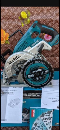Makita
18V X2 LXT Lithium-Ion (36V) Brushless Cordless Rear Handle 7-1/4 in. Circular Saw (Tool-Only)