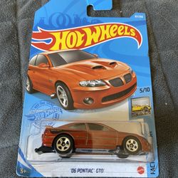 2006 GTO Hot wheels 