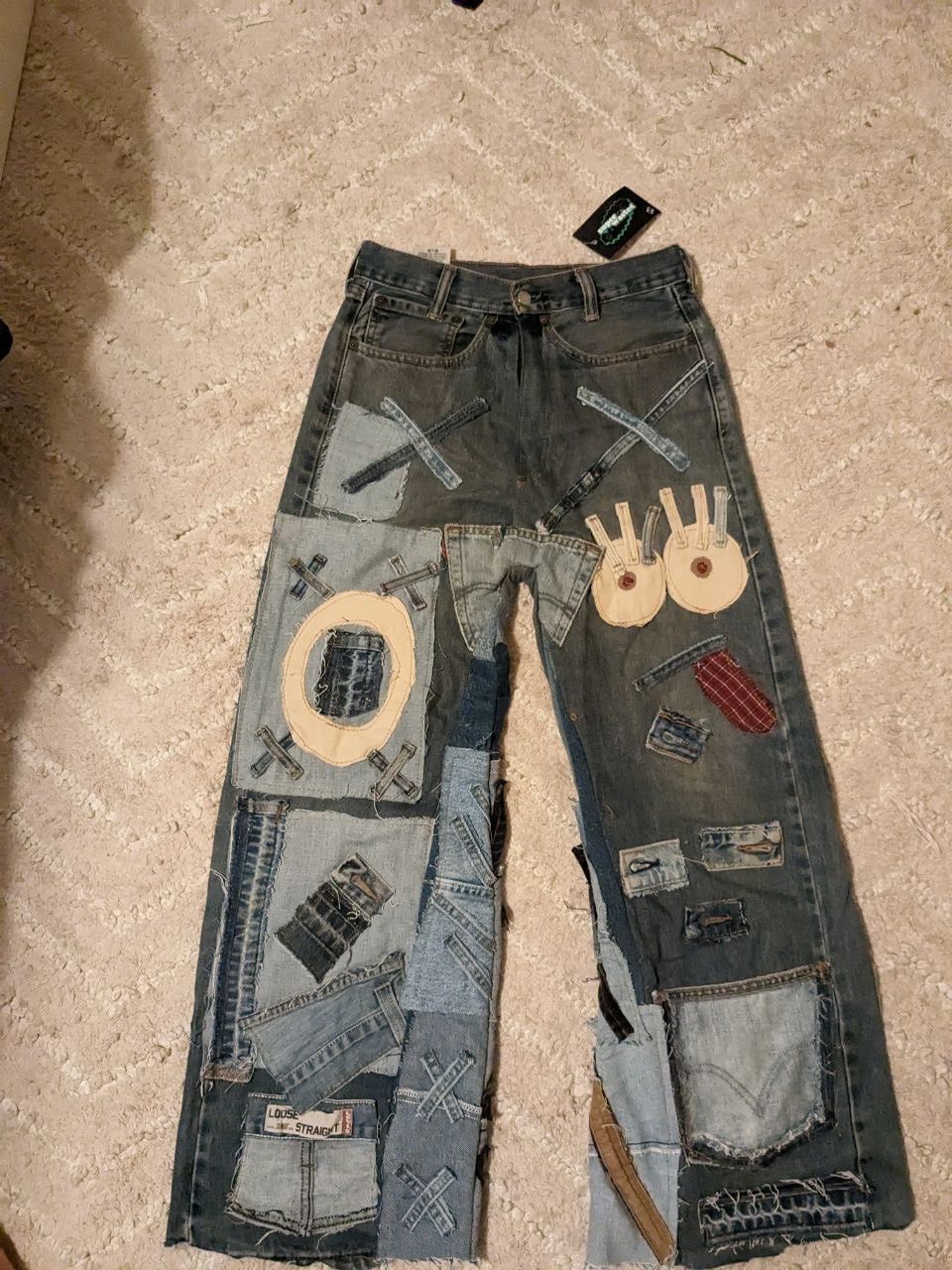 Reworked Jeans One Of A Kind