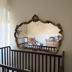 Vintage Gold Victorian Mirror