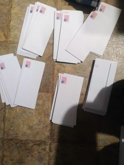 Embosed envelopes