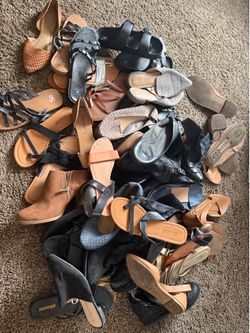 Women’s Dress Shoes Size 8 Heels Flats Slip Ons