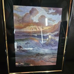 NEW 8 X 10 BEACH ROMANCE PLAQUE 