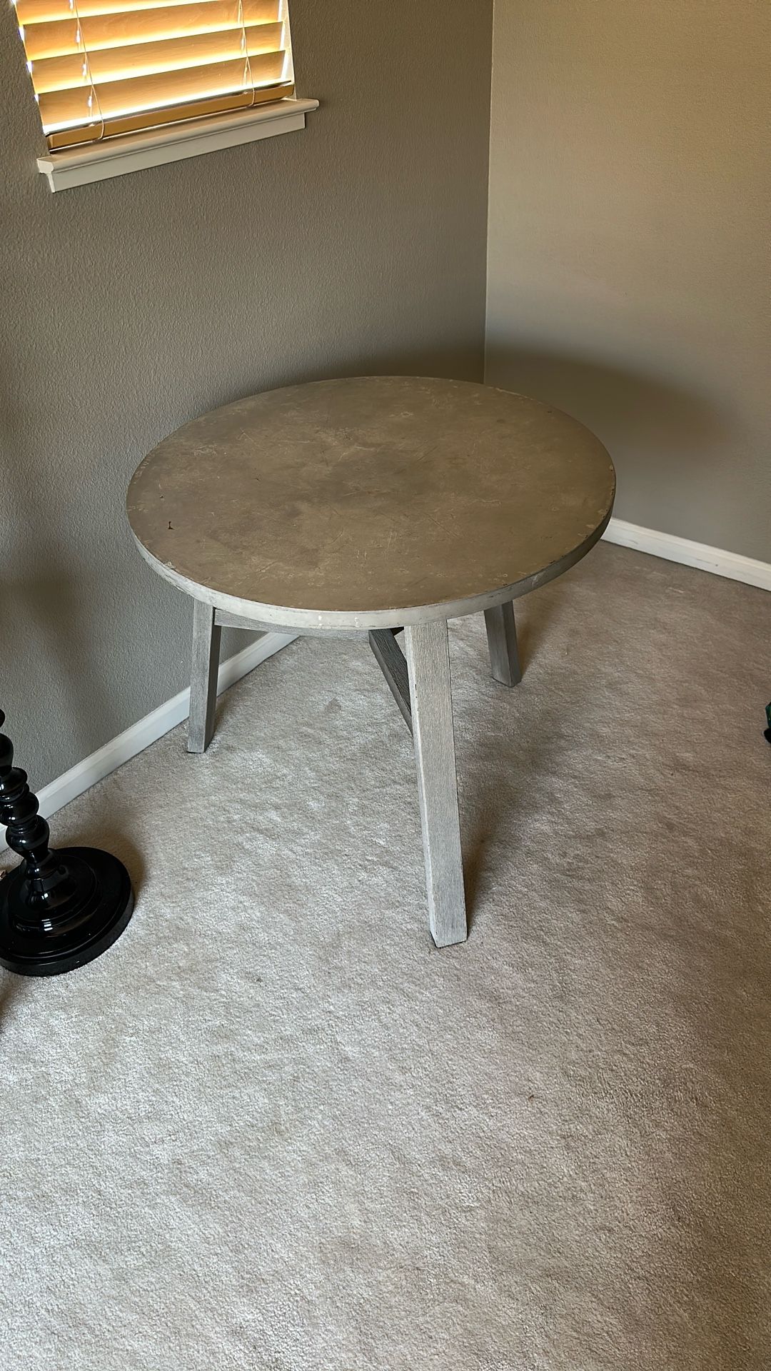 Indoor/outdoor Gray Table