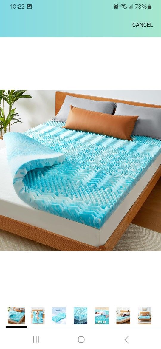 Mattress Topper Size Full 2 Inch New In Box Pick Up In Pomona, $35 