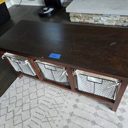 Entry Bench With Storage