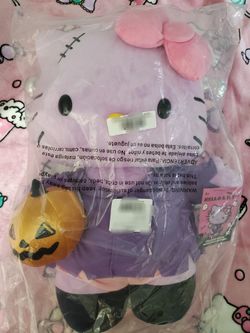 Bnwt Hello Kitty Purple Frankenstein Greeter