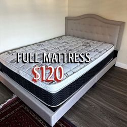 New Full Mattress Only $120