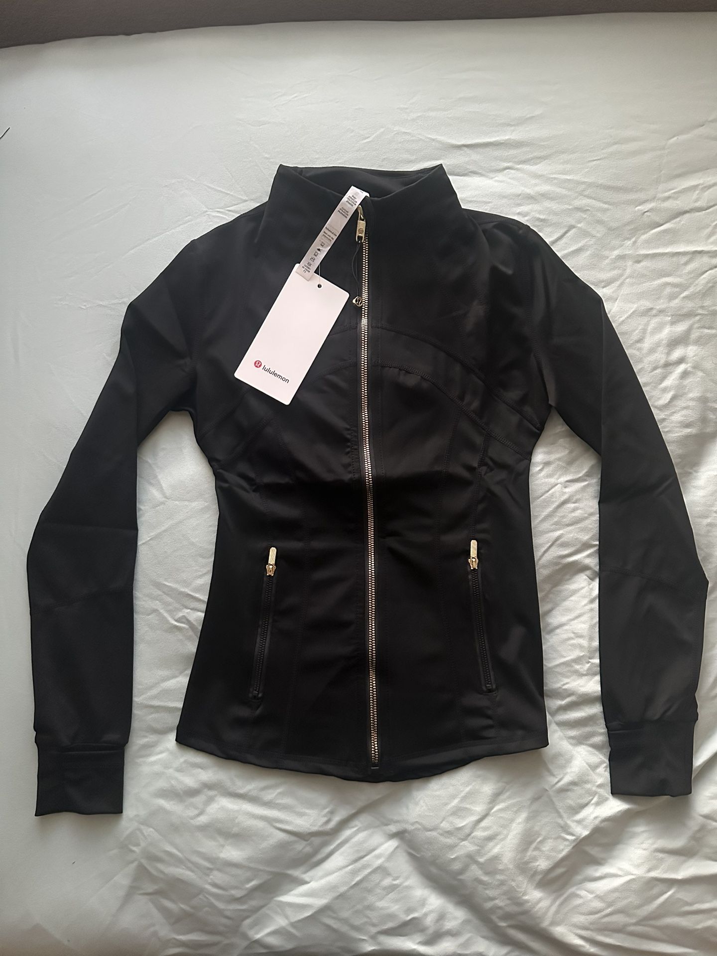 Black/Gold Lululemon Define Jacket