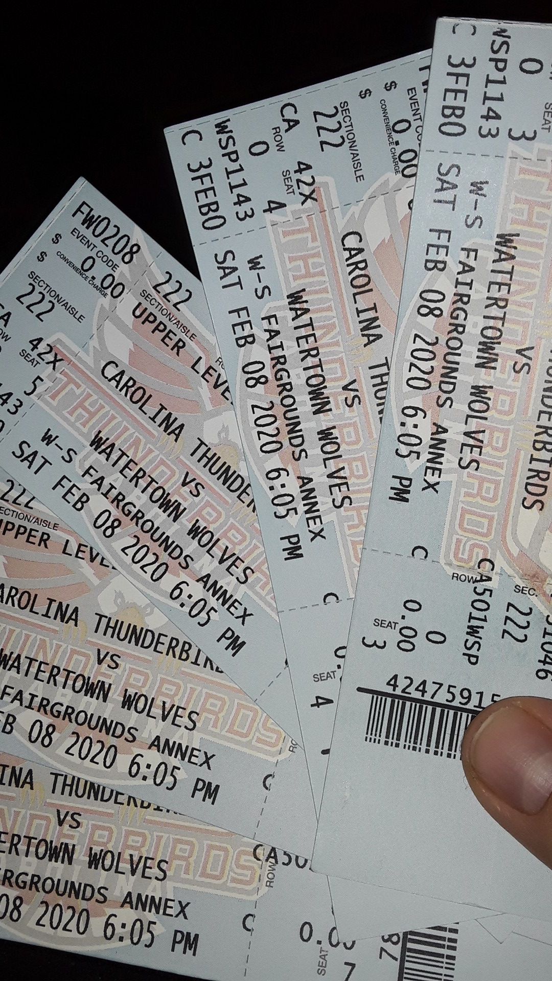 Hockey tickets