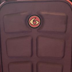 Purple And Pink Fitness Cooler Top  Opening 2 Side Pockets