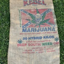 Rebel Brand “Lettuce” 50-kilo Burlap Sack 
