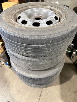 4 Hercules RoadTour 655 tires size 195/65R15 with wheels for MK4 VW Jetta