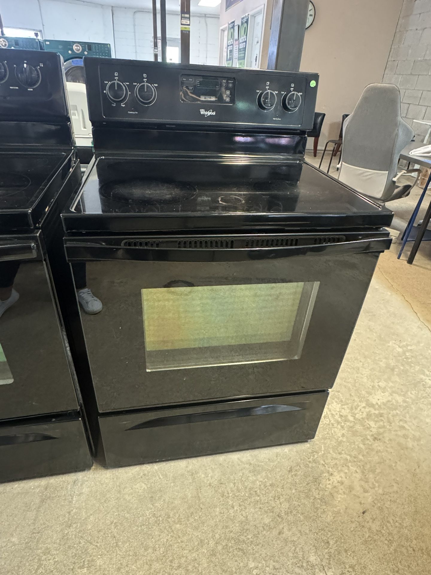 Whirlpool Glass Top Stove