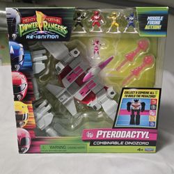 Mighty Morphin Power Rangers Re-Ignition Pterodactyl Pink Combinable Dinozord 