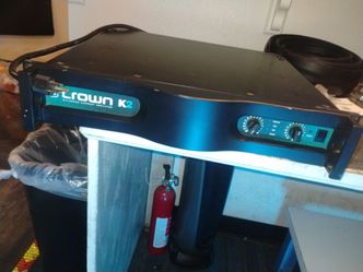 Crown K2 Power Amp - Convection Cooled (2x 800W, 1x2500W Bridged@4Ω) Made In USA
