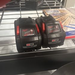 Milwaukee 6.0 Batteries