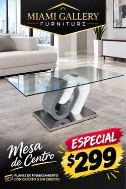 Mesa de centro moderna