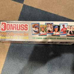 1991 Donruss Baseball Collectors Set