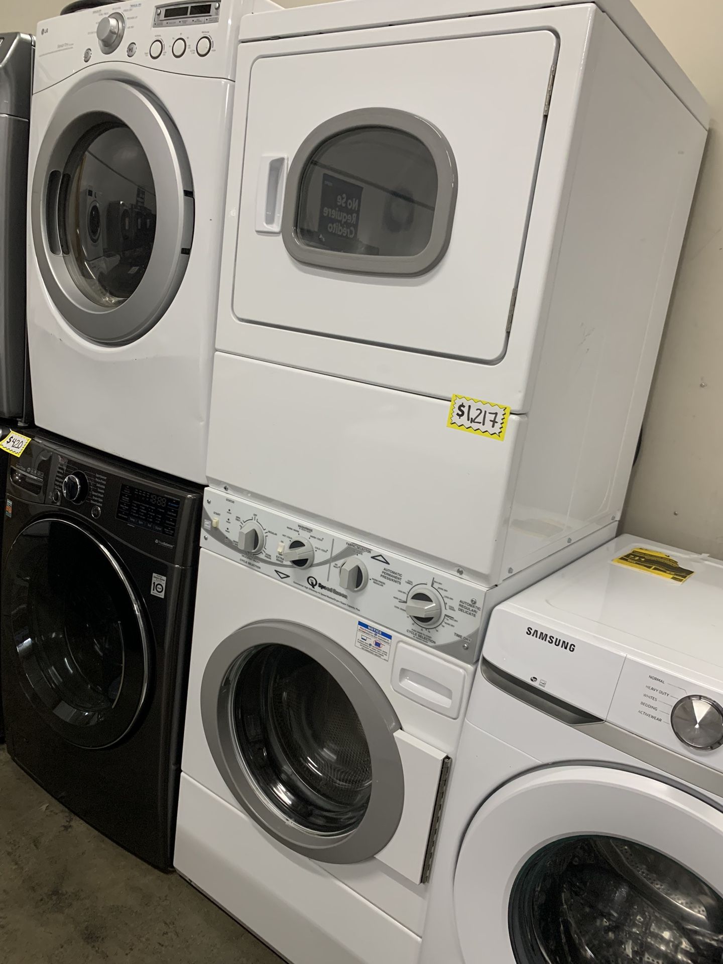 Washer And Dryer