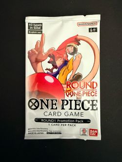 One Piece x Round1 Round One Piece Promo Pack USA English Sealed