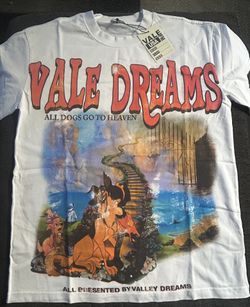 Vale Forever All Dogs Go Too Heave Tee ‘Cream’