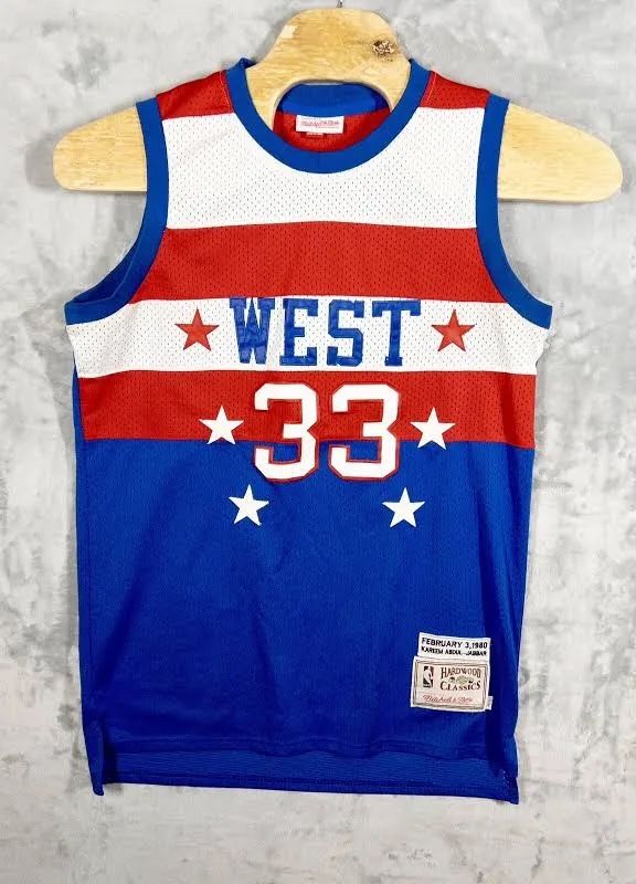 Kareem Abdul Jabar 1980 All Star Jersey