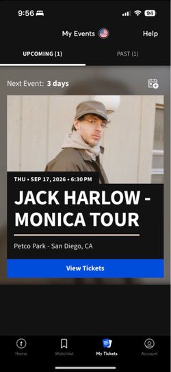 Jack Harlow Tickets Petco Park