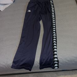 Kappa Sweatpants Navy Blue Size medium 
