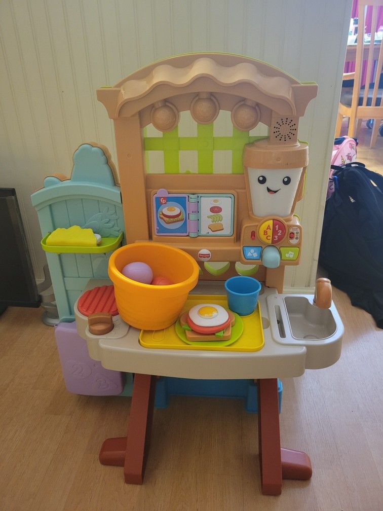 Fisher Price Laugh & Learn Grow The Fun Garden To Kitchen