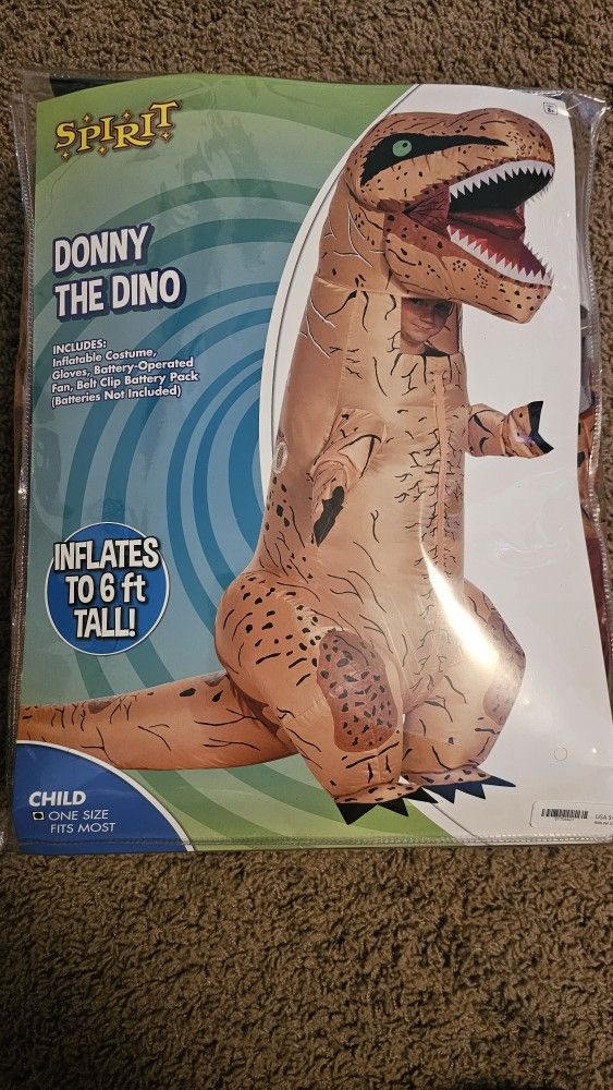Inflatable Dinosaur Costume