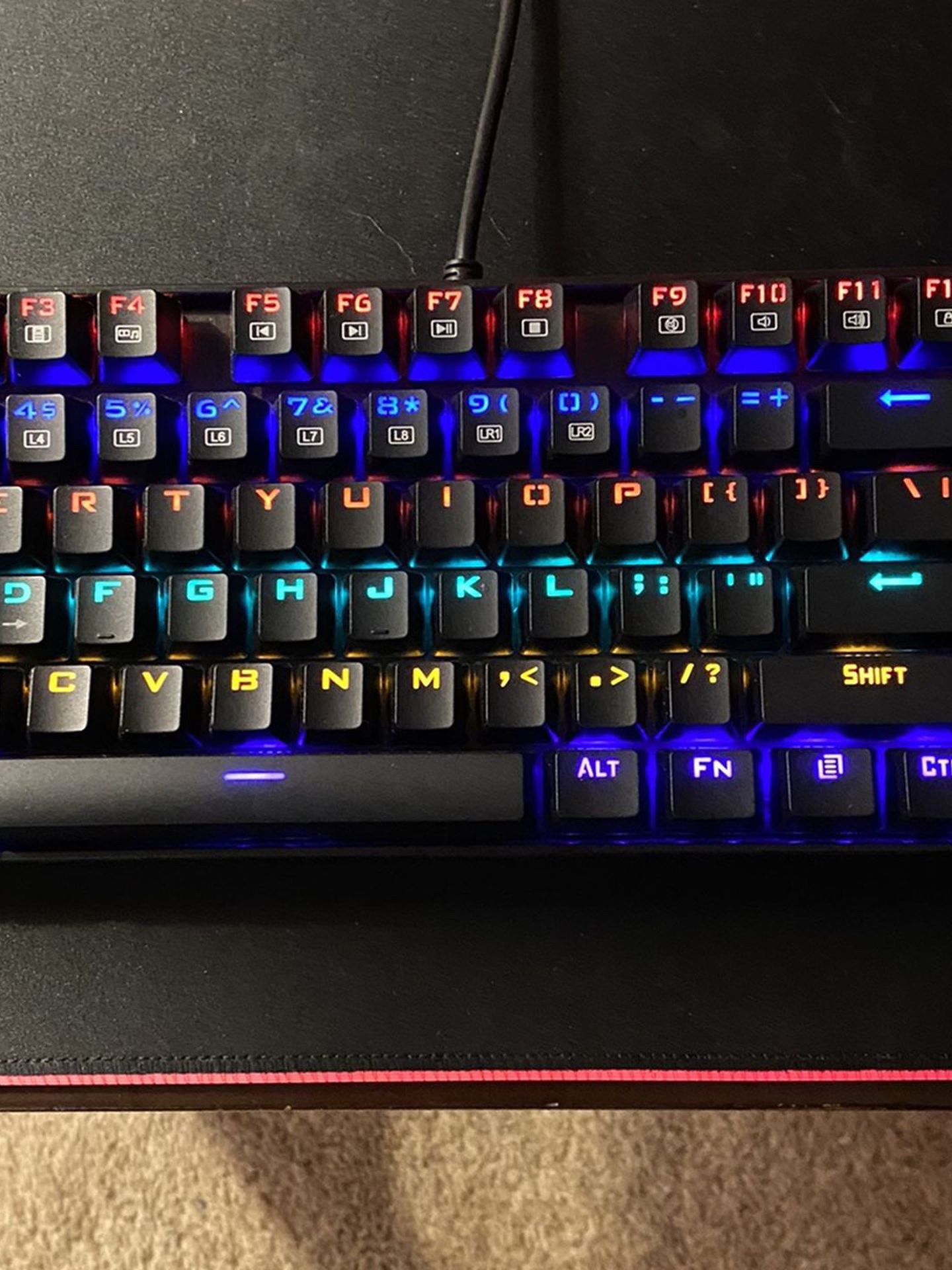 Red Dragon Keyboard And Mouse Combo