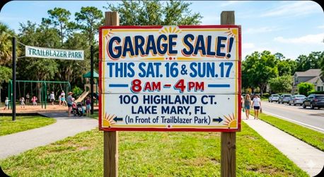 Garage Sale Lake Mary